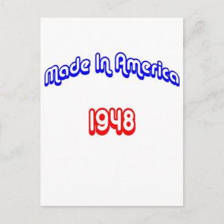 1948 Made In America Postcard