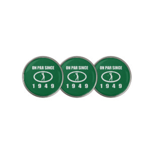 1949 70th Birthday For Golfers Golf Ball Marker