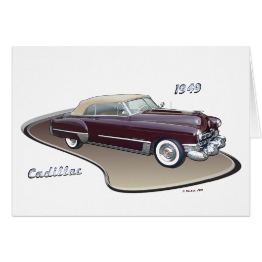 1949 CADILLAC CARDS (Front Horizontal)