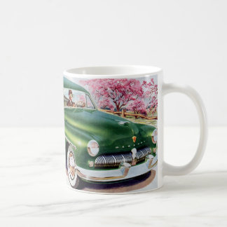 1949 green Mercury sedan Coffee Mug