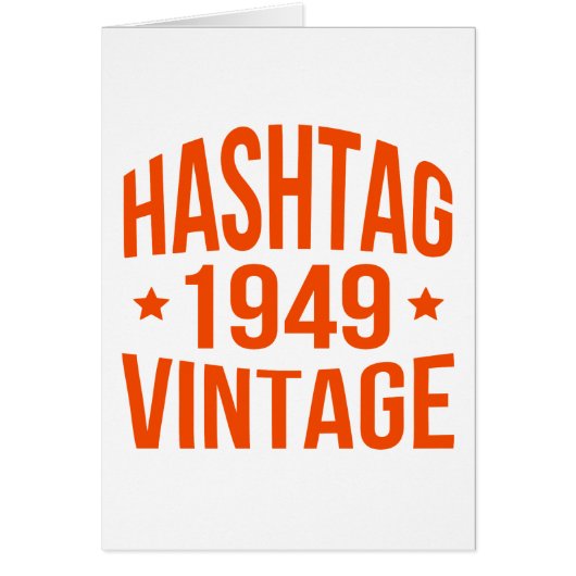 1949 Hashtag Vintage (Front)