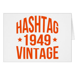 1949 Hashtag Vintage Cards
