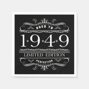 1949 Limited Edition Birthday Napkins