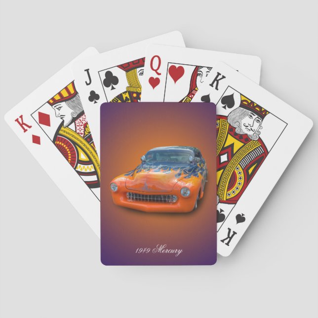 1949 MERCURY POKER CARDS (Back)