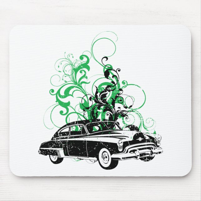 1949 Oldsmobile Rocket 88 Mouse Pad (Front)
