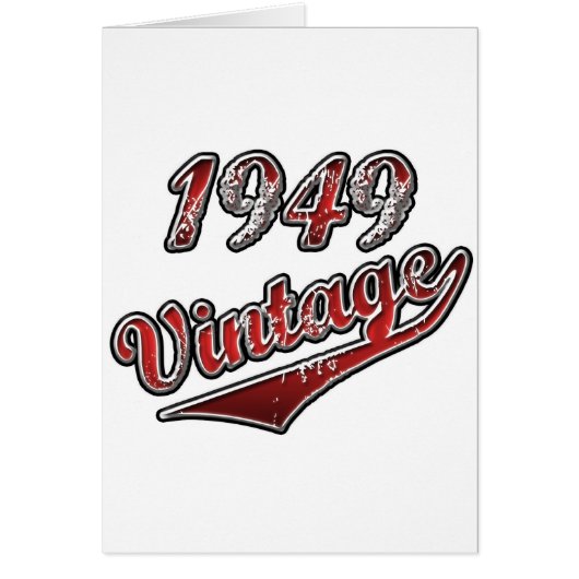 1949 Vintage Cards (Front)