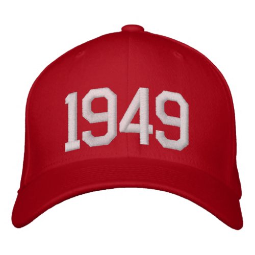 1949 Year Embroidered Baseball Cap