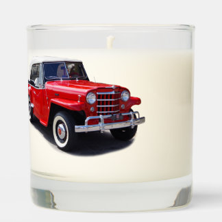 1950 & 1951 Jeepsters glass candle