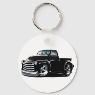 1950-52 Chevy Black Truck Keychain