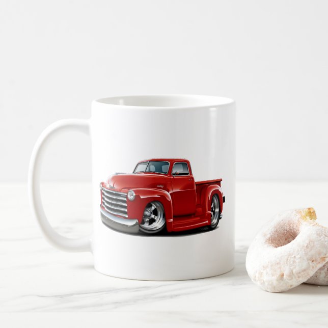 1950-52 Chevy Red Truck Coffee Mug