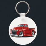 1950-52 Chevy Red Truck Keychain<br><div class="desc">Keychain Template</div>