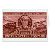 1950 Casey Jones Stamp (Front Horizontal)