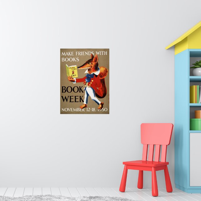 1950 Children's Book Week Poster | Zazzle
