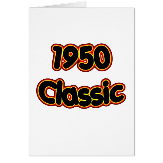 1950 Classic Cards (Front)