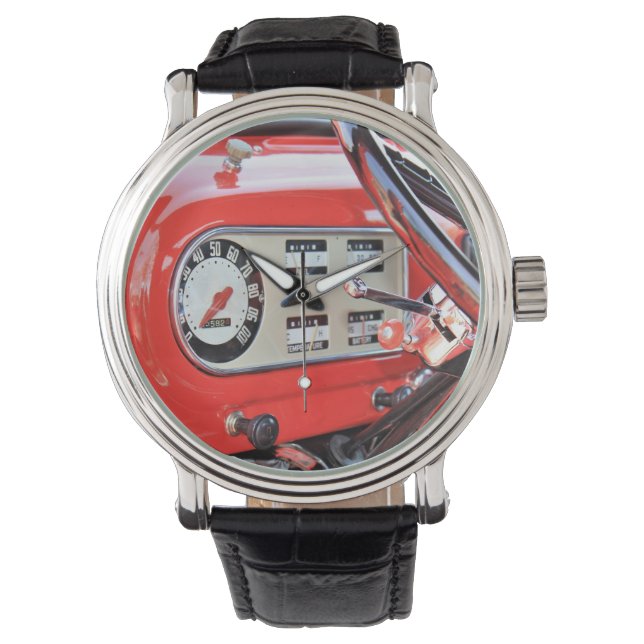 1950 Classic Pickup Truck Dashboard Watch (Front)