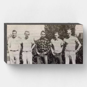 1950 Friends Wooden Box Sign