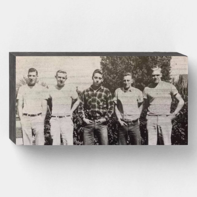 1950 Friends Wooden Box Sign (Front Horizontal)