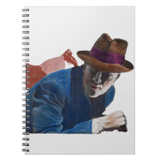 1950 gritty detective action notebook