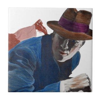 1950 gritty detective action tile