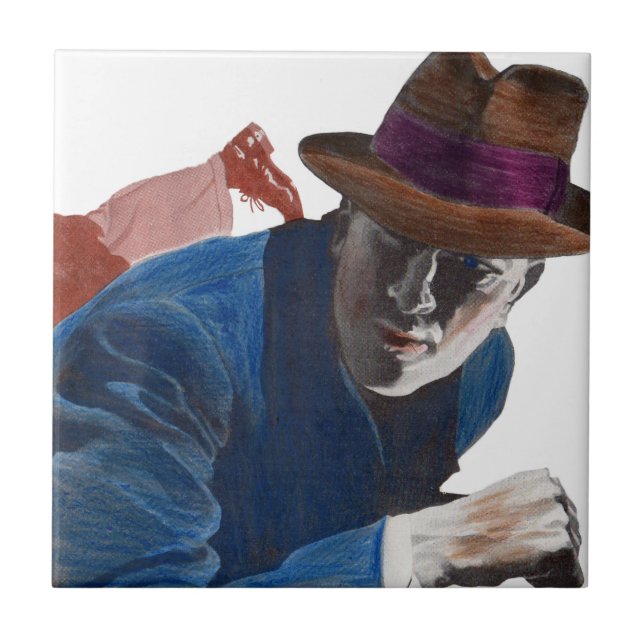 1950 gritty detective action tile (Front)