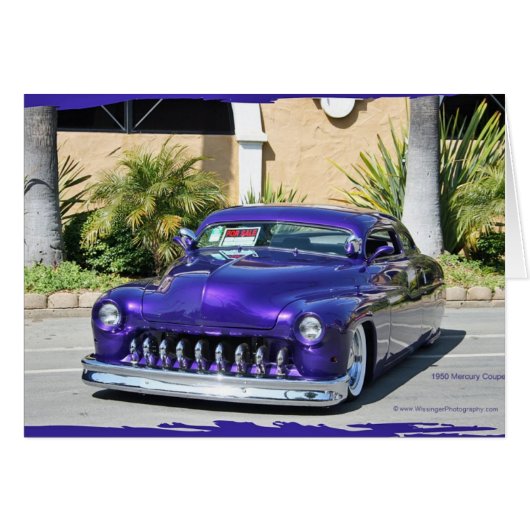 1950 Mercury Coupe (chopped) Cards (Front Horizontal)