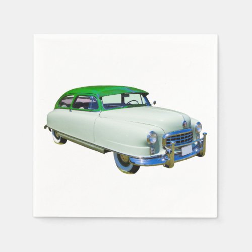 1950 Nash Ambassador Antique Car Napkins