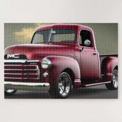 1950 Pickup Truck classic car Jigsaw Puzzle