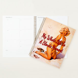 1950’s Blonde on the Beach by Gil Elvgren   Planner