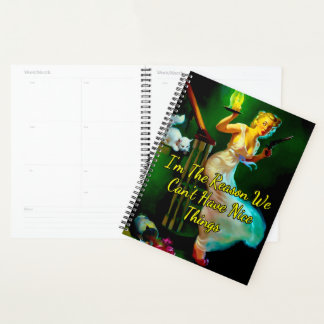 1950’s Pinup Looking for Trouble by Gil Elvgren Planner