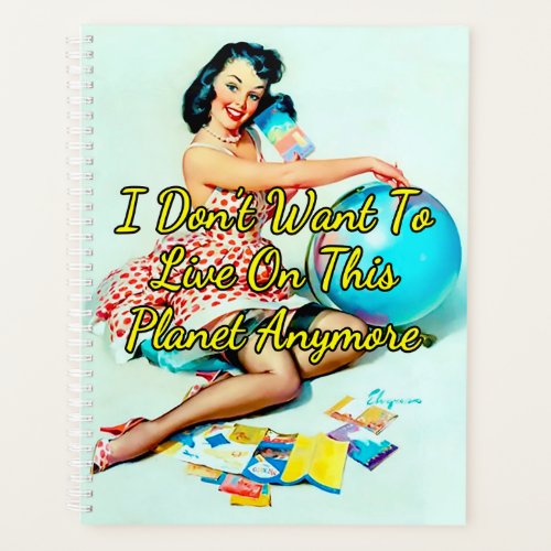 1950s Pinup Out of this world by Gil Elvgren  Planner