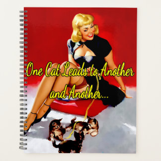 1950’s Pinup Some Cute Tricks by Gil Elvgren Planner