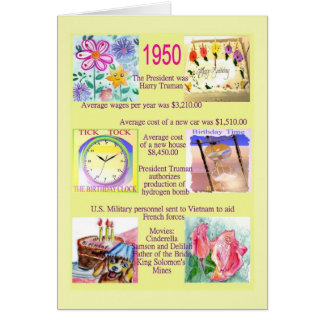 Born In 1950 Gifts on Zazzle