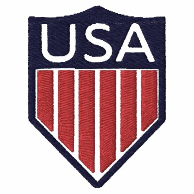 1950 USA Soccer Logo Jersey Jacket | Zazzle