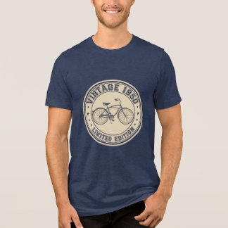 1950 vintage limited edition birthday Tri-Blend shirt
