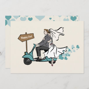 1950 Vintage Wedding Invitation