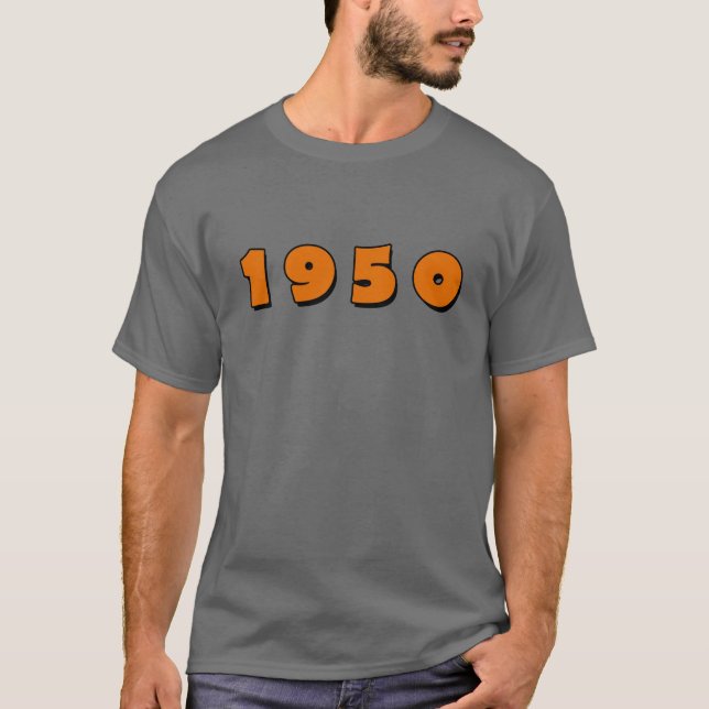 1950 vintage year T-Shirt (Front)