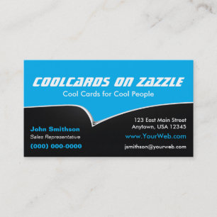 1950s 2-Tone Classic Car Inspired Business Card