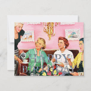 1950's Afternoon Tea Happy Birthday