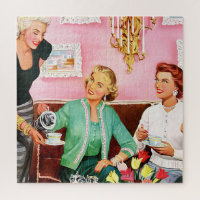 1950'S AFTERNOON TEA JIGSAW PUZZLE