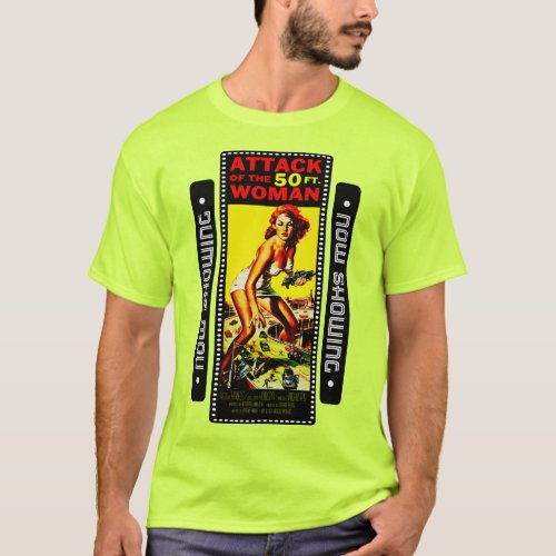 1950s Attack of the 50 ft Woman T_Shirt