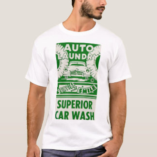1950s Auto Laundry Car Wash ad T-Shirt