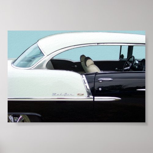 1950s Belair Andy Style Poster