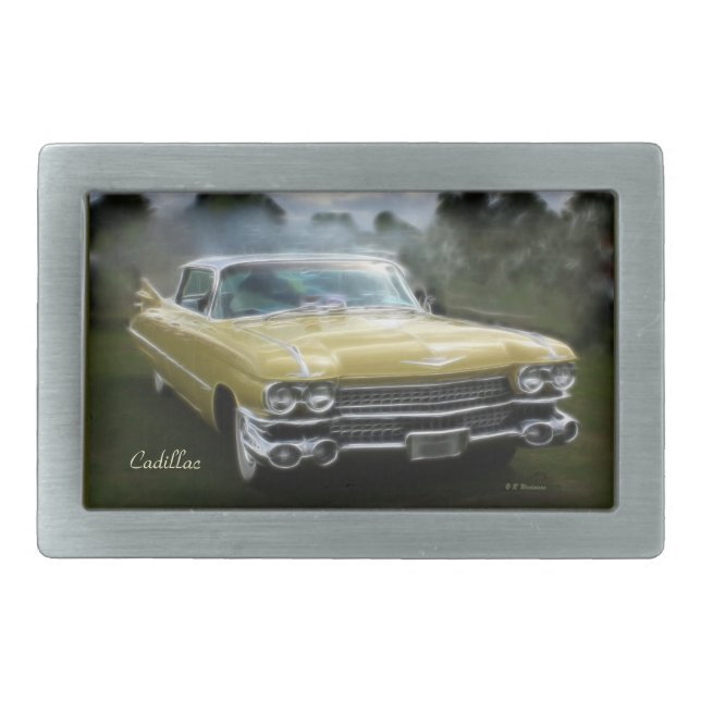 1950s Cadillac Belt Buckle (Front)