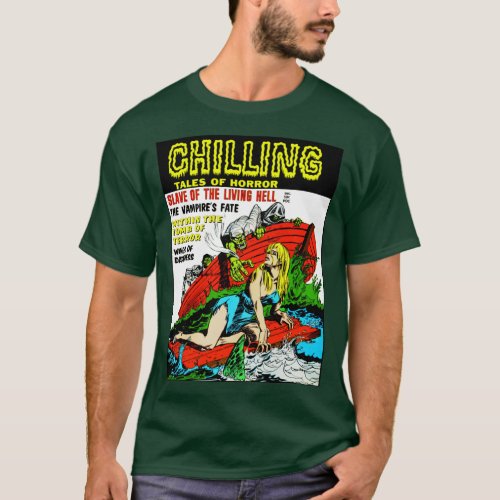1950s Chilling Tales of Horror T_Shirt