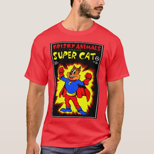 1950's Classic SuperCat T-Shirt (Front)
