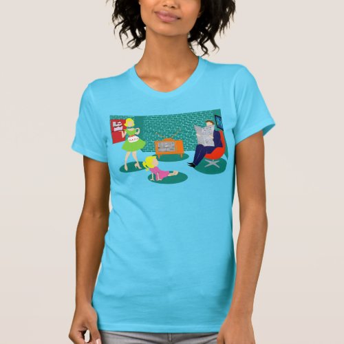 1950s Classic Television T_Shirt