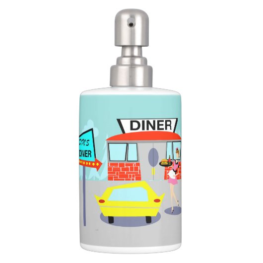 1950's Diner Bath Set (Front)