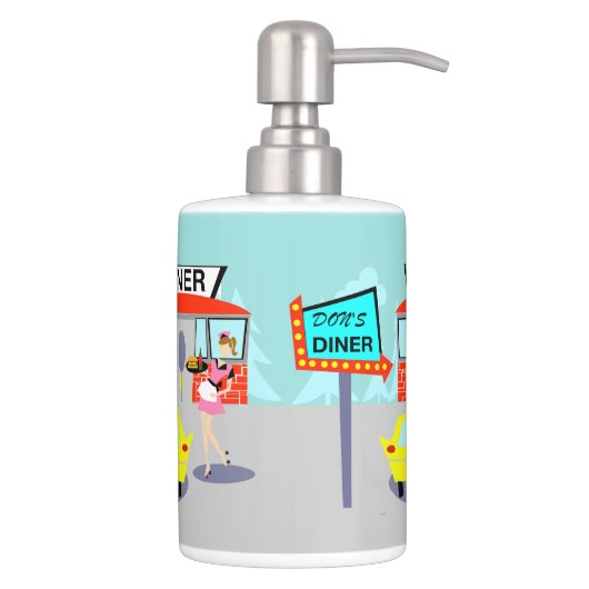 1950's Diner Bath Set (Right)