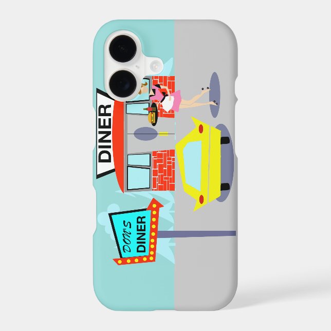 1950's Diner iPhone 7 Case (Back)