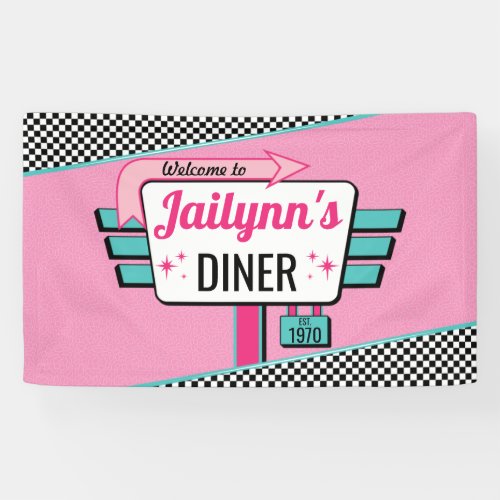1950's Diner Retro Birthday Party Sock Hop